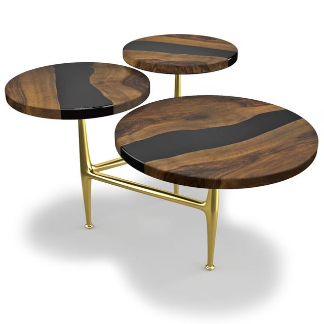 Althaia 3 Legs Coffee Table Arditi Collection on Productcaster.