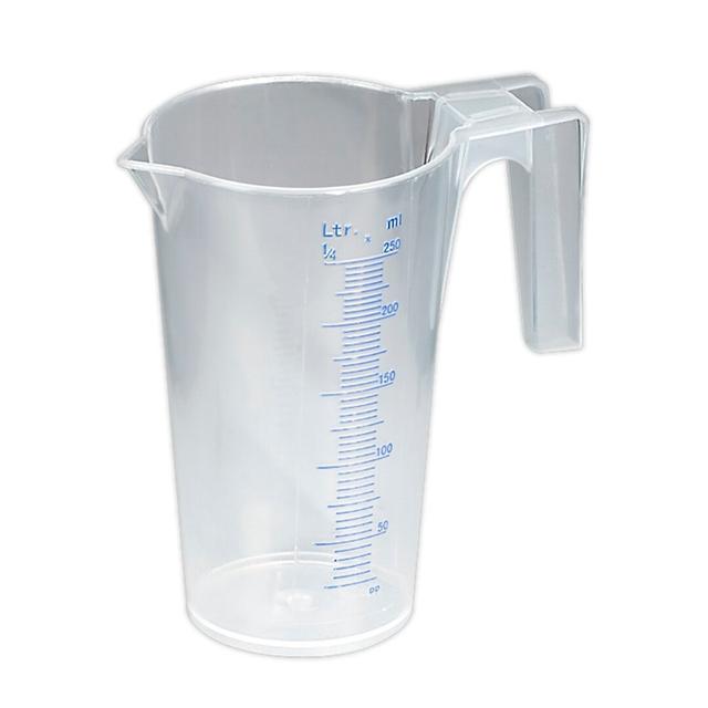 Esquivel Measuring Jug Translucent 1L Belfry Kitchen Size: 12.1cm H x 10.5cm W x 7.3cm D on Productcaster.