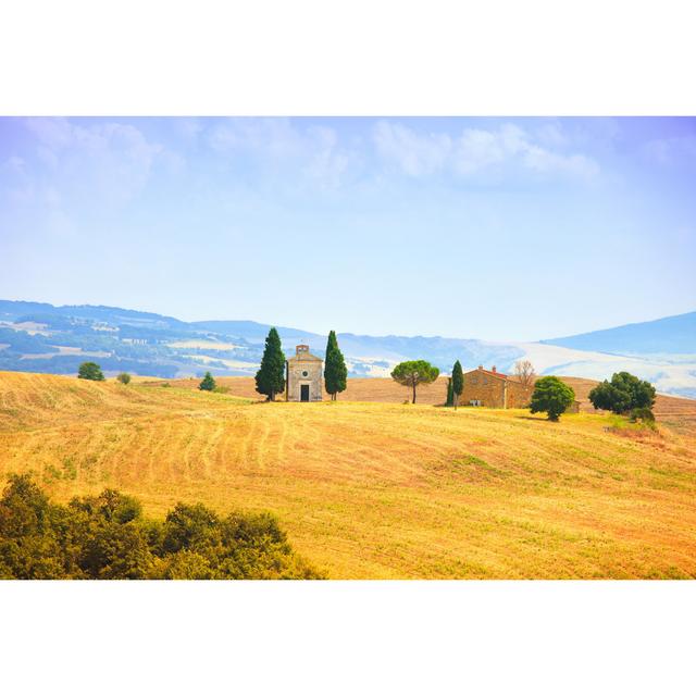 Tuscany Landscape, Italy - Wrapped Canvas Photograph Latitude Run Size: 81cm H x 122cm W x 3.8cm D on Productcaster.