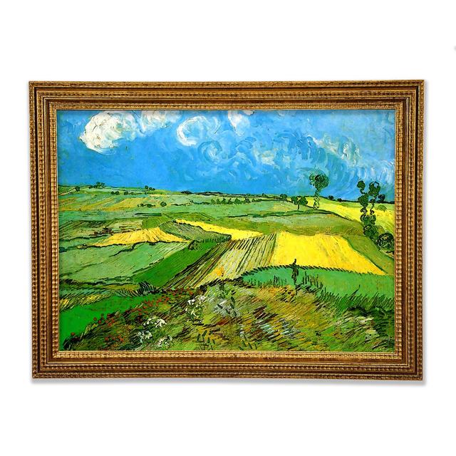 Wheat Fields At Auvers Under Clouded Sky - Print Bright Star Size: 29.7cm H x 42cm W x 3cm D on Productcaster.