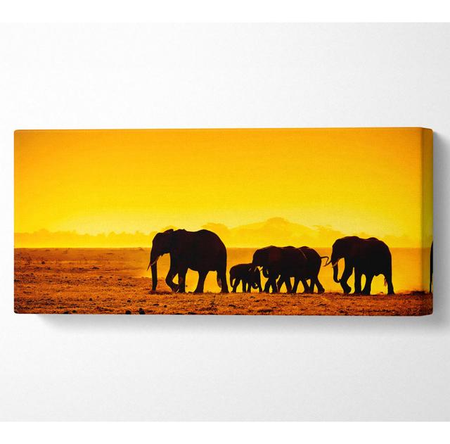 Wrapped Canvas Art Prints Rosalind Wheeler Size: 40.6cm H x 101.6cm W on Productcaster.