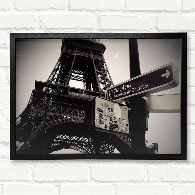 Closed Corner Frame Art Prints on Wood Latitude Run Size: 42cm H x 59.7cm W on Productcaster.