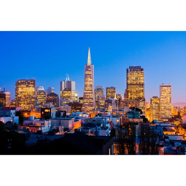 Sierocka San Francisco - Print Latitude Run Size: 61cm H x 91cm W x 3.8cm D on Productcaster.