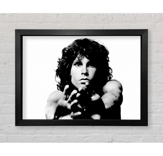 The Doors Jim Morrison - Einzelne Bilderrahmen Kunstdrucke Bright Star Größe: 42 cm H x 59,7 cm B x 3,4 cm T on Productcaster.