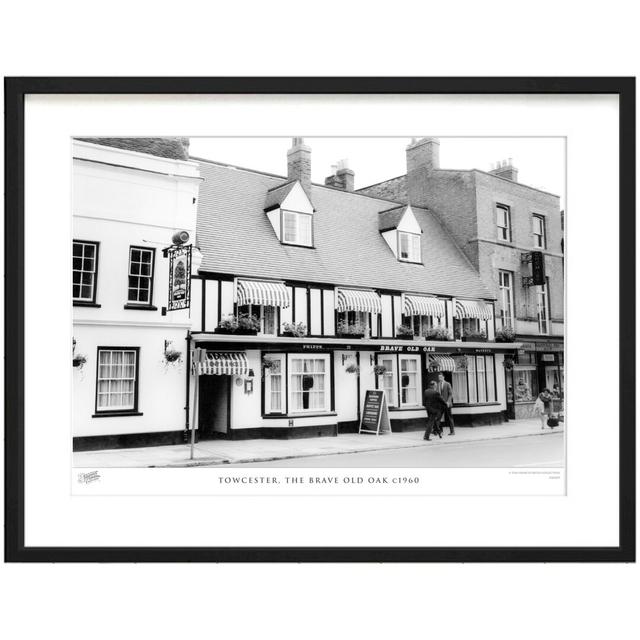 Towcester, The Brave Old Oak C1960 - Single Picture Frame Print The Francis Frith Collection Size: 28cm H x 36cm W x 2.3cm D on Productcaster.