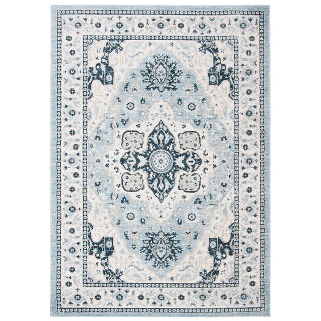 Middleburg Blue/Beige Rug Bloomsbury Market Rug Size: Rectangle 90 x 150cm on Productcaster.