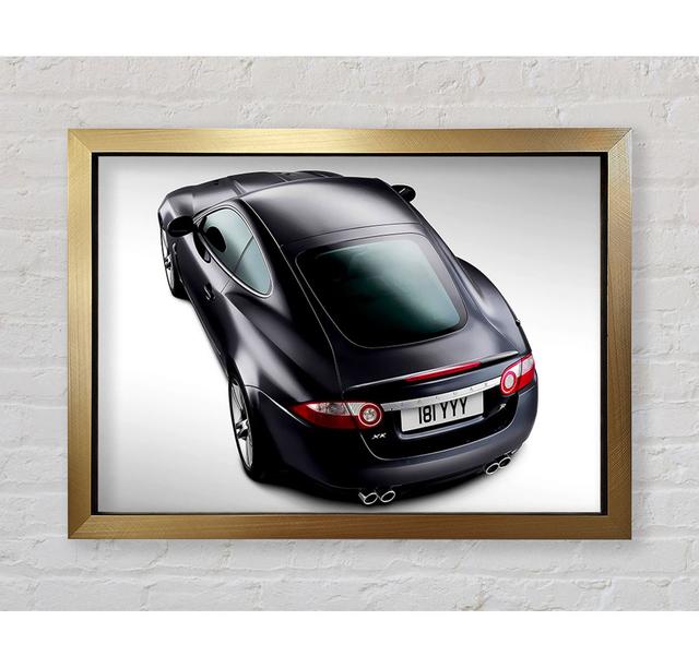 Jaguar Rear View - Single Picture Frame Art Prints Bright Star Size: 42cm H x 59.7cm W on Productcaster.