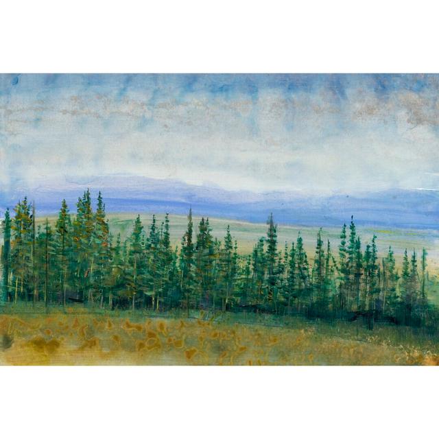 Pine Tops I by Timothy O' Toole - Wrapped Canvas Painting Union Rustic Size: 30cm H x 46cm W on Productcaster.