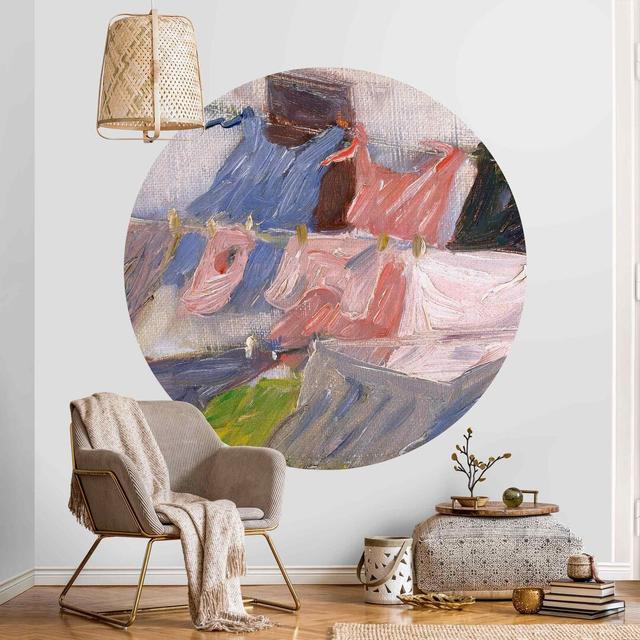 Muir Matte Peel & Stick Mural Rosalind Wheeler Size: 122cm L x 122cm W on Productcaster.