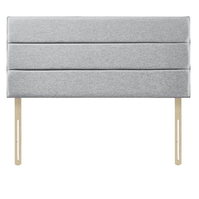 Eri Upholstered Headboard 17 Stories Colour: Ivory, Size: Small Double (4') on Productcaster.