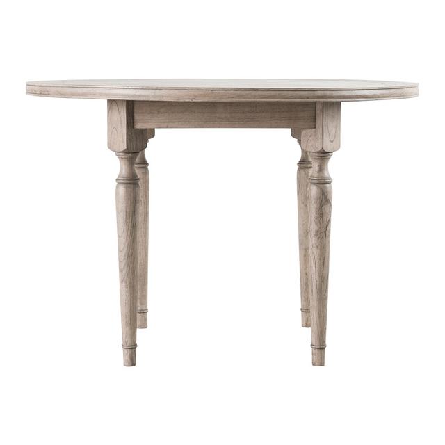 Colella 110 Cm Mahogany Solid Wood Dining Table Fleur De Lis Living on Productcaster.