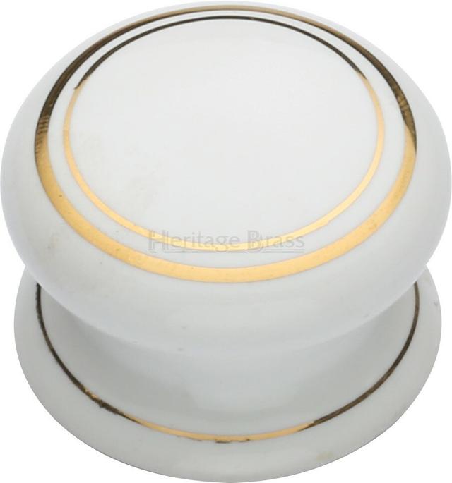 Cabinet Line Round Knob Heritage Brass Cabinet Knob Diameter: 3.8 on Productcaster.