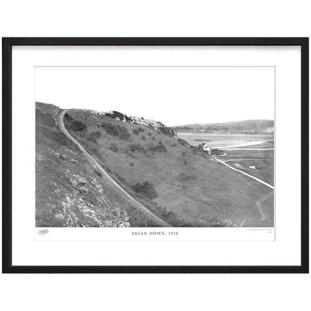 Brean Down, 1918 - Single Picture Frame Print The Francis Frith Collection Size: 60cm H x 80cm W x 2.3cm D on Productcaster.