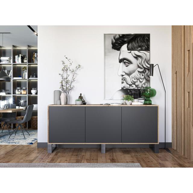 Sideboard Hostnick ModernMoments Farbe: Schwarz on Productcaster.