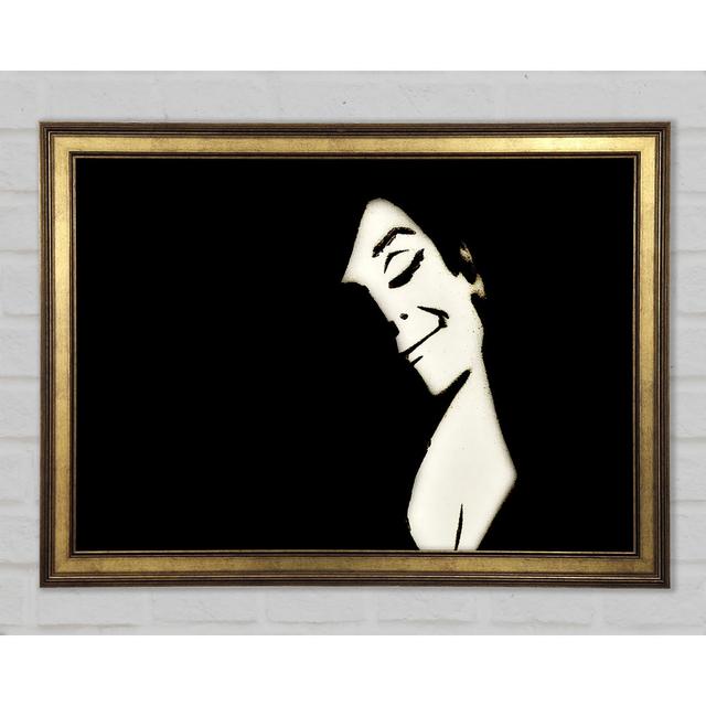 Audrey Hepburn Smiling - Single Picture Frame Art Prints Rosalind Wheeler Size: 21cm H x 29.7cm W x 1.5cm D on Productcaster.