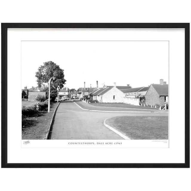 'Countesthorpe, Dale Acre C1965' - Picture Frame Photograph Print on Paper The Francis Frith Collection Size: 43.5cm H x 53.4cm W x 2.3cm D on Productcaster.