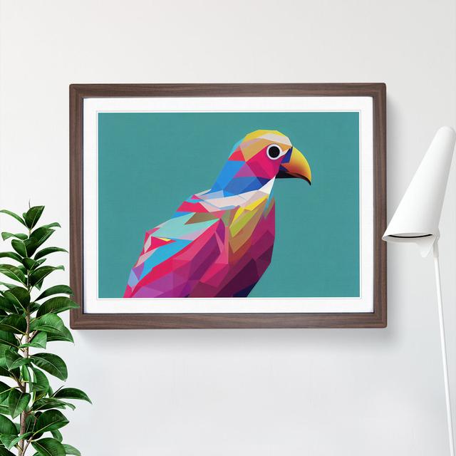 Glowing Bird Abstract - Single Picture Frame Print ClassicLiving on Productcaster.