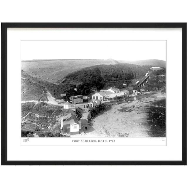 Port Soderick, Hotel 1903 by Francis Frith - Single Picture Frame Print The Francis Frith Collection Size: 28cm H x 36cm W x 2.3cm D on Productcaster.