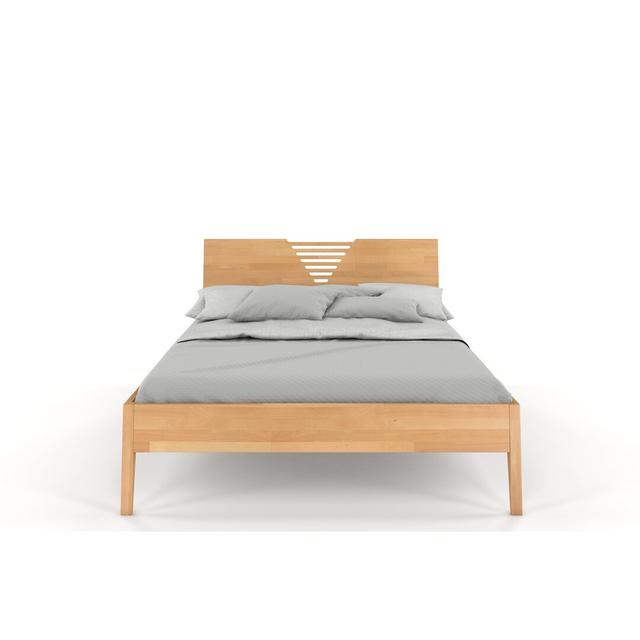 Eng Bed Frame Corrigan Studio Size: European Double (140 x 200cm), Colour: Natural on Productcaster.