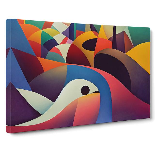 Exclusive Abstract Art - Wrapped Canvas Graphic Art ClassicLiving Size: 35cm H x 50cm W x 3cm D on Productcaster.