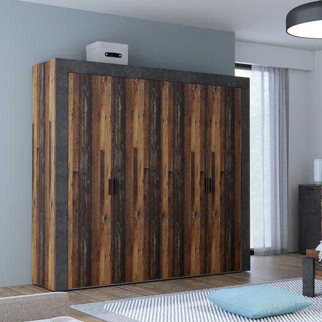 Carennac 4 Door Wardrobe Borough Wharf on Productcaster.