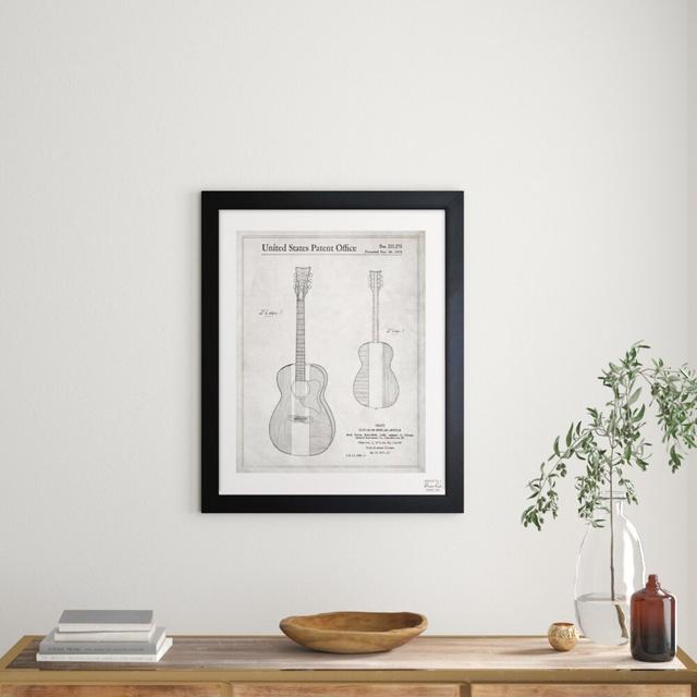 Buck Owens Guitar 1972 - Single Picture Frame Print East Urban Home Size: 81 cm H x 66 cm W on Productcaster.