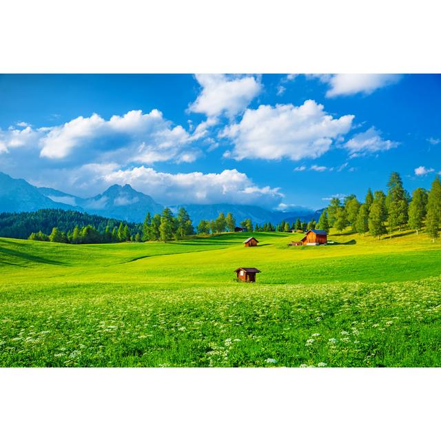 Cordray Beautiful Landscape by Anna_Om - Wrapped Canvas Print Alpen Home Size: 30cm H x 46cm W x 3.8cm D on Productcaster.