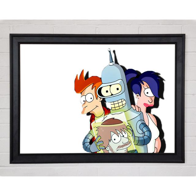 Futurama Cast - Print Bright Star Size: 42cm H x 59.7cm W x 1.5cm D on Productcaster.