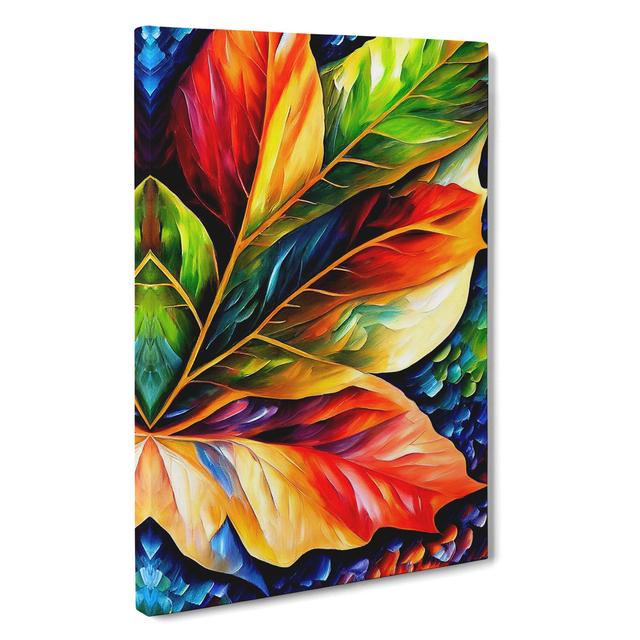 Portrait Of A Leaf No.2 - Wrapped Canvas Print ClassicLiving Size: 60cm H x 40cm W x 3cm D on Productcaster.