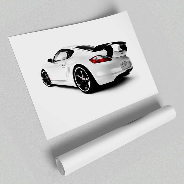 Porsche Gt Rear Transport - Unframed Photograph Print on Paper East Urban Home Size: 100cm H x 141.4cm W on Productcaster.