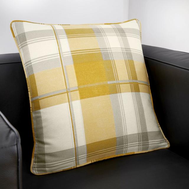 Cotton Cushion with Filling Fusion Colour: Ochre on Productcaster.