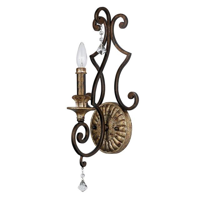 Banville 1-Light Candle Wall Light Astoria Grand on Productcaster.