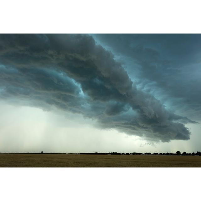 Prairie Storm by Mysticenergy - No Frame Print on Canvas 17 Stories Size: 81cm H x 122cm W on Productcaster.