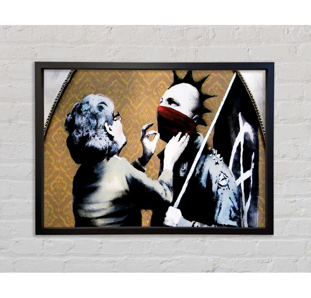 Mothers Love Framed Print Ebern Designs Size: 59.7cm H x 84.1cm W x 3.3cm D, Format: Black Framed Canvas on Productcaster.