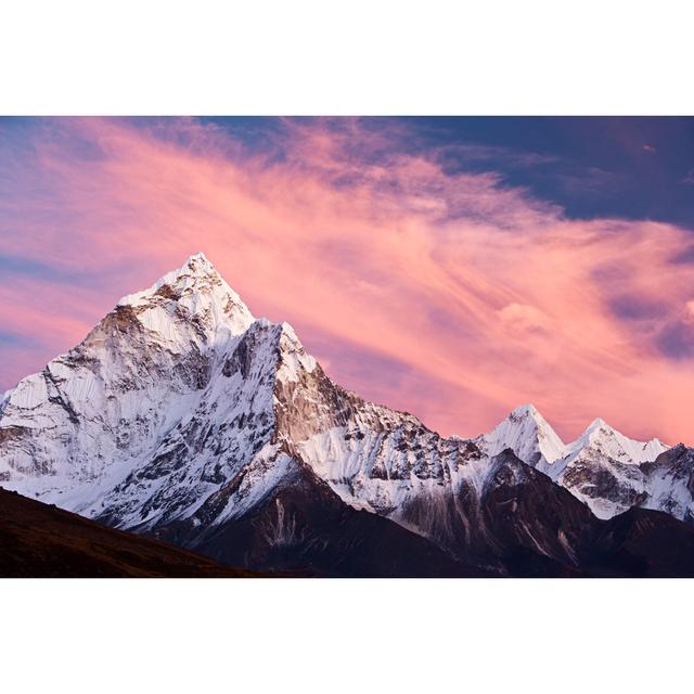 Sunset Over Ama Dablam by Hadynyah - Wrapped Canvas Art Prints Alpen Home Size: 30cm H x 46cm W on Productcaster.