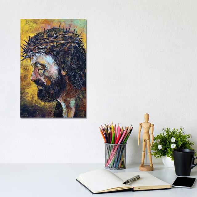 Jesus by Michael Creese - Wrapped Canvas Gallery-Wrapped Canvas Giclée ClassicLiving Size: 30.48cm H x 20.32cm W x 1.91cm D on Productcaster.