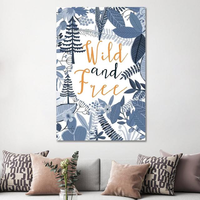 Wild Copia by Mia Charro - Wrapped Canvas Print Bay Isle Home Size: 152.4cm H x 101.6cm W x 3.81cm D on Productcaster.