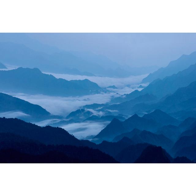 Misty Mountains VIII by James McLoughlin - Wrapped Canvas Painting Alpen Home Size: 30cm H x 46cm W on Productcaster.