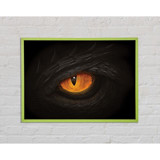 The Dragon's Eye - Single Picture Frame Art Prints Brayden Studio Size: 29.7cm H x 42cm W x 2cm D on Productcaster.