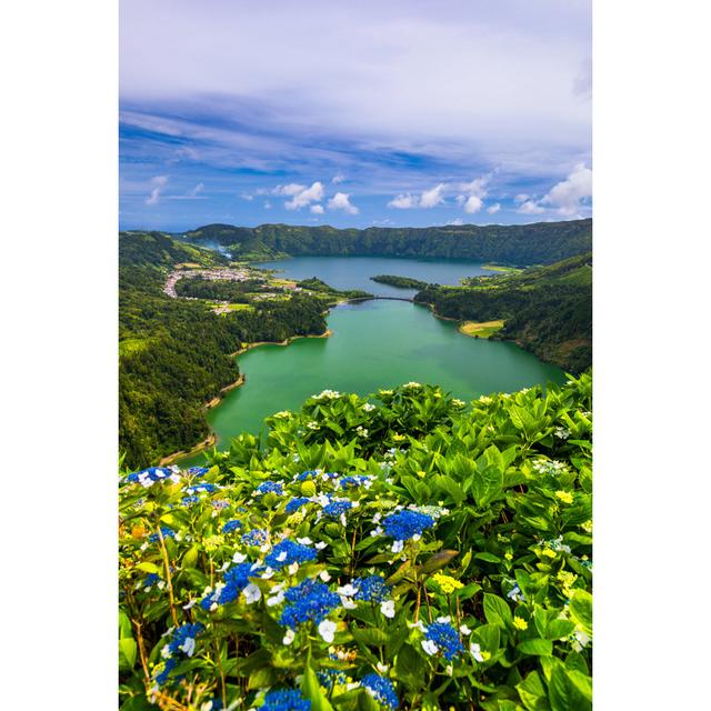 Seven Cities Lake by DaLiu - Wrapped Canvas Print Alpen Home Size: 30cm H x 20cm W on Productcaster.