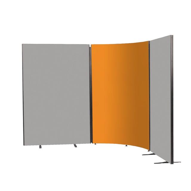 Partition Symple Stuff Colour: Orange, Size: 122.5cm H x 113.1cm W x 3cm D on Productcaster.