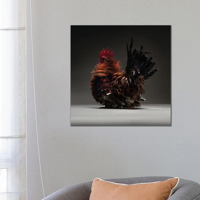 Japanese Bantam - Wrapped Canvas Print Brambly Cottage Size: 66.04cm H x 66.04cm W x 3.81cm D on Productcaster.