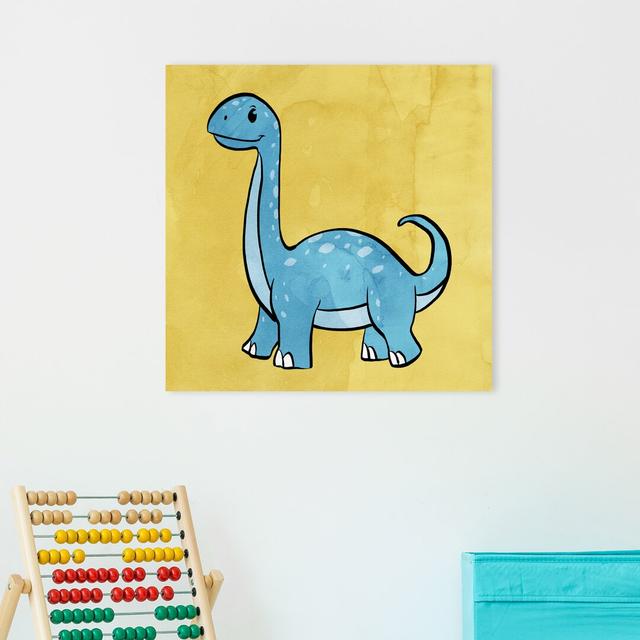 Cutright Itty Bitty Dino Canvas Art HoneyBee Nursery Size: 61cm H x 61cm W x 3cm D on Productcaster.