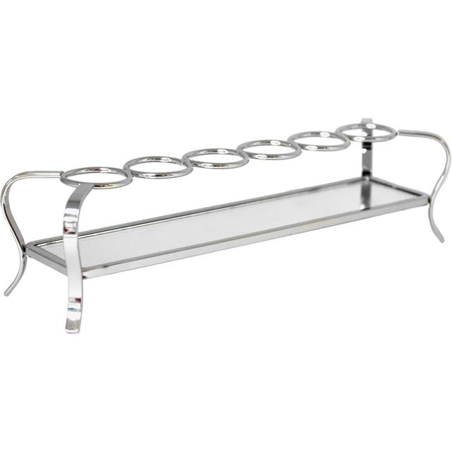 Poteau Lipstick Cosmetic Display Organizer Holder Canora Grey Finish: Silver on Productcaster.