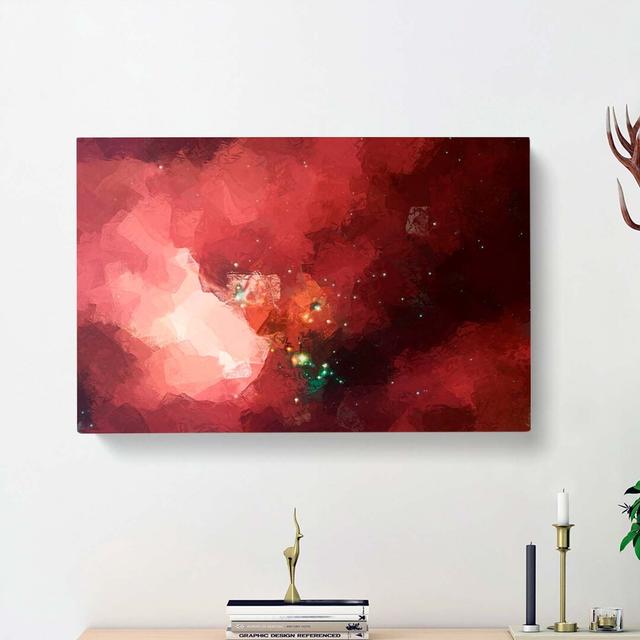 Out of Space Vol.29 in Abstract - Wrapped Canvas Painting Print East Urban Home Size: 35cm H x 50cm W x 3cm D on Productcaster.