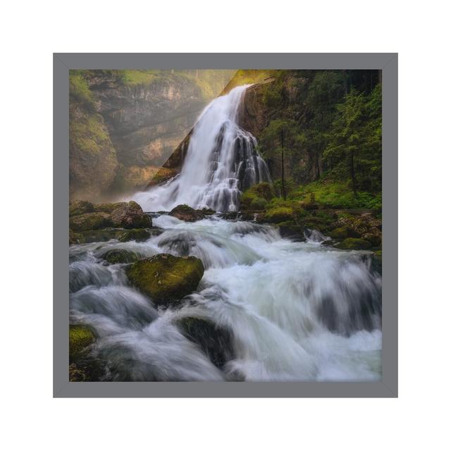 Spring Flood - Picture Frame Photograph Union Rustic Size: 30cm H x 30cm W x 2cm D, Frame Option: Grey Framed on Productcaster.