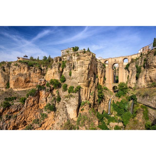 Febbas Ronda Spain by Sean Pavone - Wrapped Canvas Painting Alpen Home Size: 81cm H x 122cm W x 3.8cm D on Productcaster.