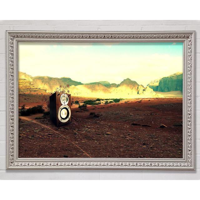 Speaker Art Framed Print Bright Star Size: 29.7cm H x 42cm W on Productcaster.