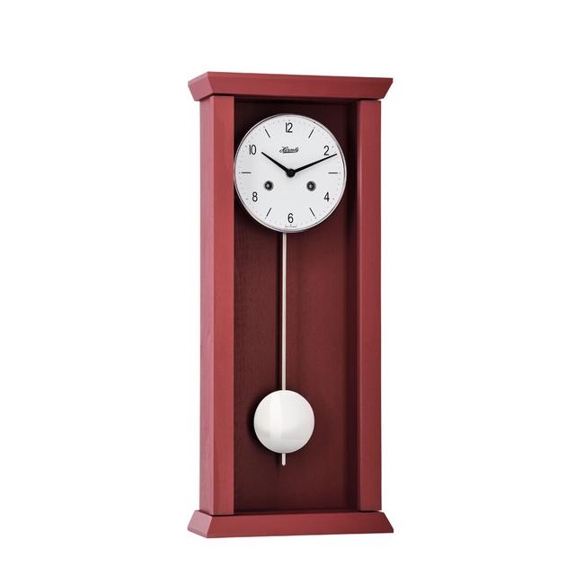 Wall Clock Hermle Uhrenmanufaktur Colour: Red on Productcaster.