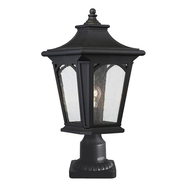 Wardingham Mystic Black 47Cm H Pedestal Light ClassicLiving on Productcaster.